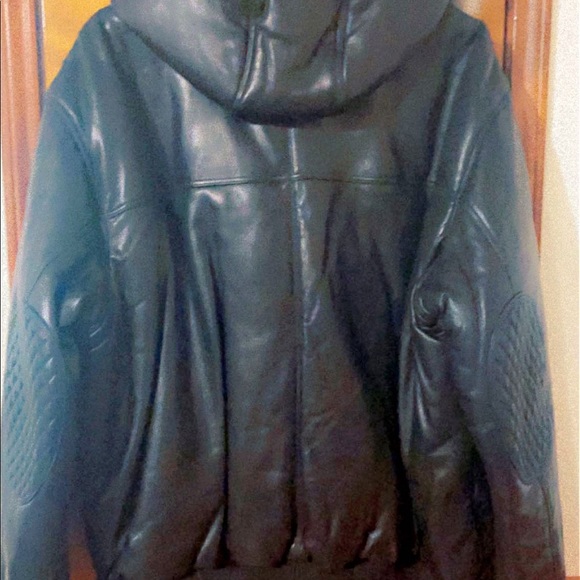 Pellepelle jacket sheep skin with fox fur collar it’s real never used - Picture 3 of 7